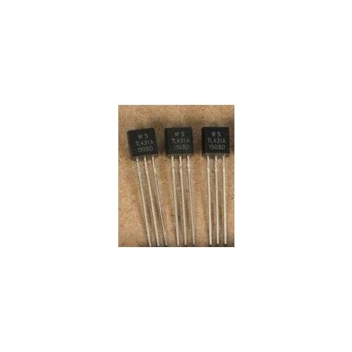 100pcs TL431A TL431 TO-92 Programmable Voltage Reference
