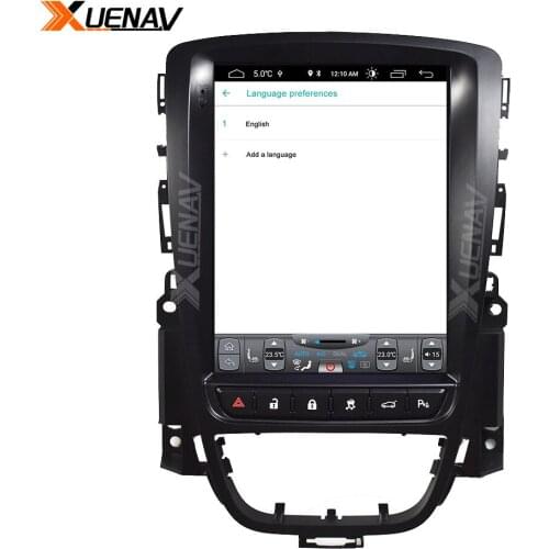XUENAV Tesla style Android System Car GPS Navigation For-Buick Hideo 2010-2014 Car Auto Radio Multimedia Player