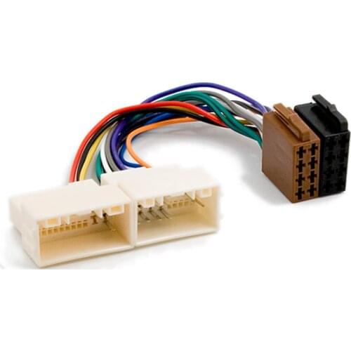 Car Radio ISO Adapter Cable Plug Harness Connector for Hyundai Accent 2011+ ,Elantra i40 ix35 Santa Fe, for Kia Optima Rio Sport