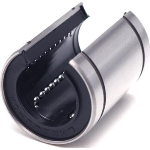 Freeshipping Hot sale 1pc LM25UUOP 25mm Linear bearing Open Type CNC Linear Bushing LM25OP for 3D printer parts