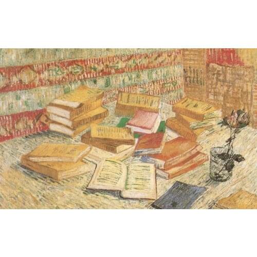 Bigger is Better 400x300MM Magnets JM10044 Painting_of_Vincent_Van_Gogh_-_Village_landscape