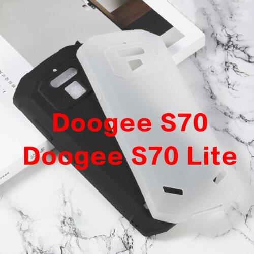 DOOGEE S70 LITE Case TPU Back Cover Cases For Doogee S70 5.99" Case Silicone Soft Phone Bag Funda for Doogee S70Lite Back Cover