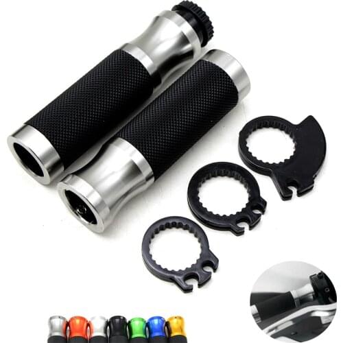 CNC 7/8" Universal Motorcycle Handlebar Grips Dirt Bike Handle Hand Bar For APRILIA RS 125 RST1000 FUTURA RSV4 RSV TUONO V4R r1