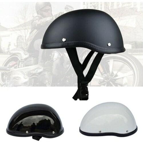 Adult Cap Motorcycle Helmet Half Helmet Vintage Resistant Half Face Helmets Retro German Style Helmet Motorcycle Accessories