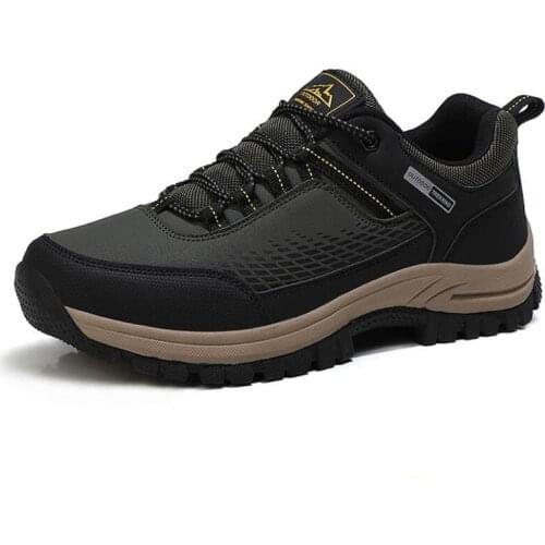 2021 Professional Outdoor Hiking Shoes Men Anti-Slippery Mountain Trekking Sneakers Man Hunting Camping Shoes Mens Trainers