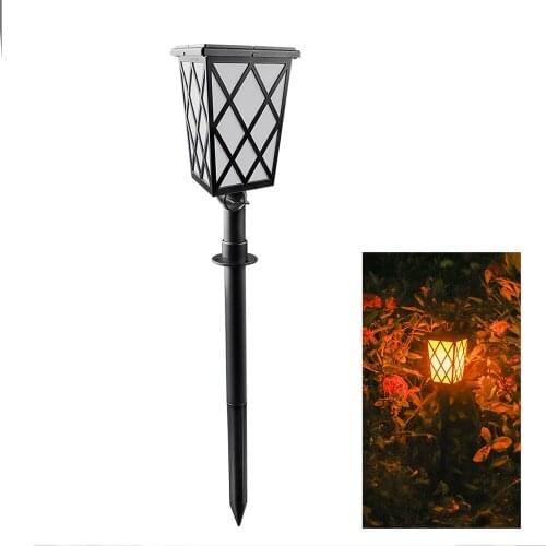 5W Warm White Solar Flame Lamp