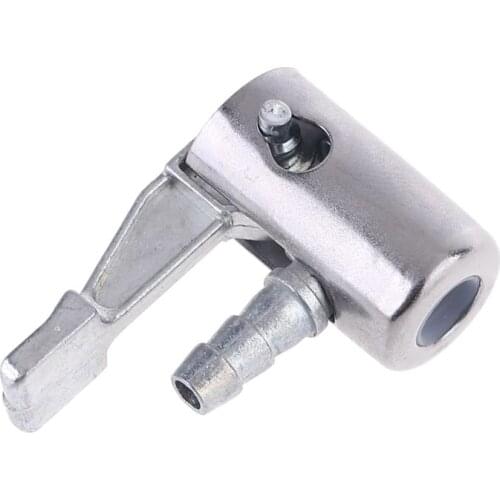 Brass tire inflator Lock on air Chuck,Mini air Compressor Portable tire inflator tire Chuck Hose end with Barb Connector