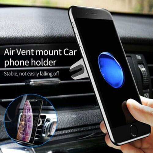 Multipurpose Mobile Phone Bracket Rotating Ring Holder Car Vent Clip Phone Mount VDX99
