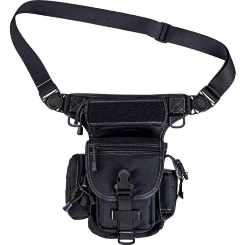 Zone 7 multifunctional tactical waist and leg bag mens and womens sports outdoor cycling motorcycle cross saddle bag bag