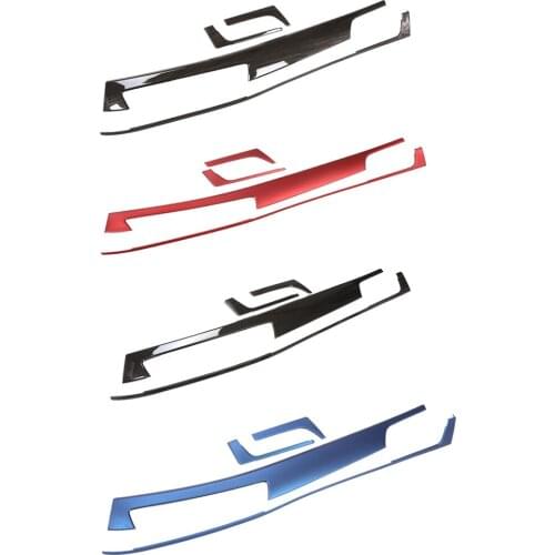 ABS Dashboard Center Console Cover Trim Strips 4pcs for BMW X1 F48 2016-2021