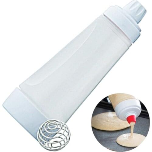 Wholesale Batter Mixing Bottle Pancake Dispenser Waffles Dispenser Mix Bottle Cupcake Muffin Kitchen Cake Baking Cookie Tools