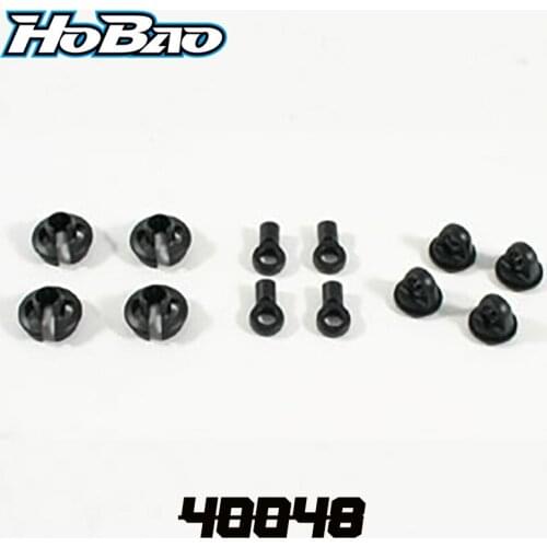 Original OFNA/HOBAO RACING 40048 SHOCK NYLON SET For HYPER 1/10 H2E RTR/PRO BUGGY