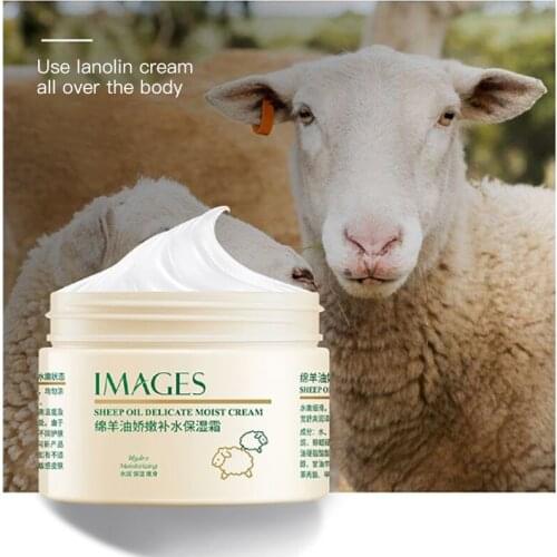 Sheep Oil Face Cream Moisturizing Anti Wrinkle Anti Aging Nourishing Day Cream Beauty Skin Care