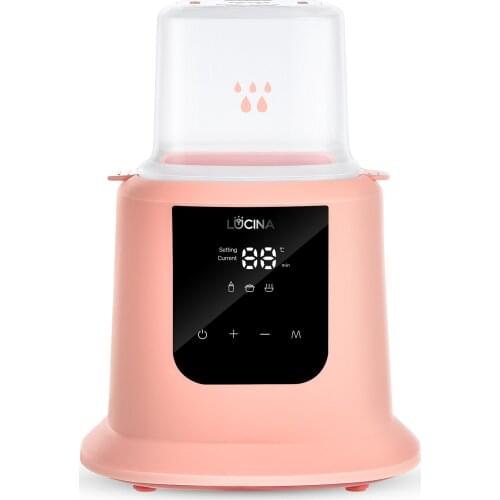 Baby Bottle Warmer Fast Breast Milk WarmerBaby Food Heater with LCD Display Accurate Temperature Control Fit All Baby Bottles