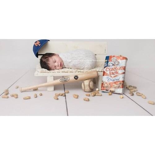 Baby Photography Props Mini Bed Wooden Bench Creative Posing Container Studio New Accessories Newborn Shoot Chair Baby Seat