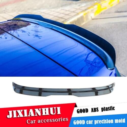 For Golf 7 Rline MK7 7.5 Spoiler 2014-2018 GOLF R GTI GTD ABS Material Car Rear Wing Color Rear Spoiler For Spoiler