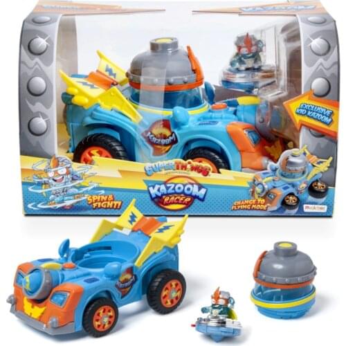 SuperThings Rivals of Kaboom - Secret Spies-vehicle Kid Kazoom with cannon, includes 1 figure