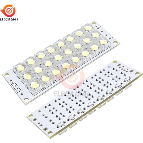 DC 5V 12V 24 LEDs Super Bright White Piranha 24-LED Beads board Night LED Lights Lamp