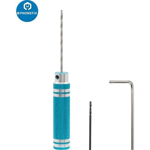 Precision Hand Drill Rotary Tool for Wood Jewelry Craft DIY 1.8mm/2.0mm Aluminum Hand Drill Bit Set for Tamiya RC Car Models