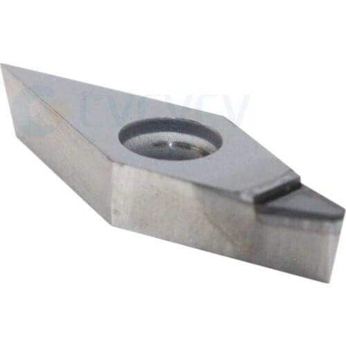 2pcs VCGT110302 PCD VCGT110304 PCD CBN VCGT160402 VCGT160404 PCD CBN Turning inserts CNC lathe tool Diamond inserts Turning tool