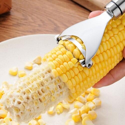 Stainless Steel Corn Stripper Corn Threshing Device Easy Peeling Corn Kerneler Peeler Fruit & Vegetable Tools/corn Strippe