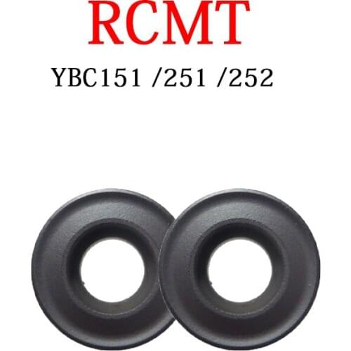 RCMT CNC Inserts High Quality 0803MO 10T3MO 1204MO 1606MO 2507MO YBC151 YBC251 YBC252 Processing Steel Machine Tool Shank Bar