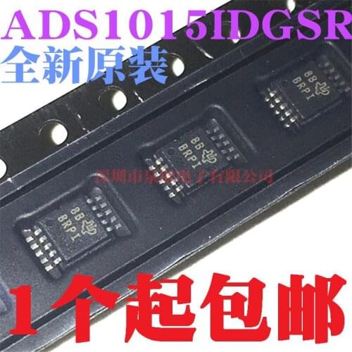 100% New&original ADS1015IDGSR Marking BRPI MSOP10 In Stock