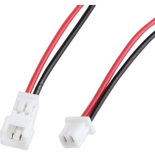 20Pair Micro Special For JST PH 1.25 2 PIN Male Female Plug Connector With Wire Cables 100mm