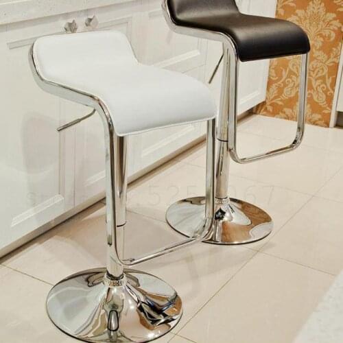 Bar chair lift home bar stool high stool bar chair rotating high stool modern minimalist bar chair