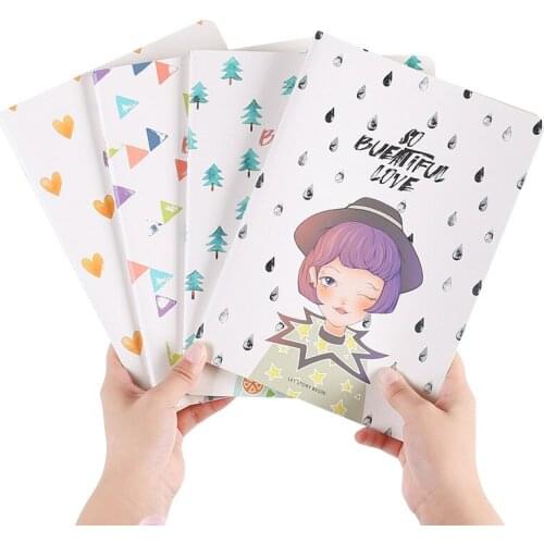 1pcs B5 diary 40 thick car line notebook Notepad fresh soft copy student notebook wholesale