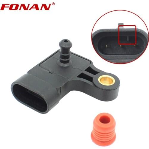 MAP Manifold Absolute Pressure Sensor For Daewoo Matiz KALOS 2.0 16V Chevy Aveo 1.4L 1.6L 16V OE 25184087 96333468 25184081