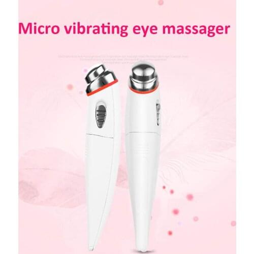 Mini Electric Vibration Eye Massager Anti Wrinkle Eye Massage Anti Aging Dark Circle Removal Eye Care Massage Pen Device