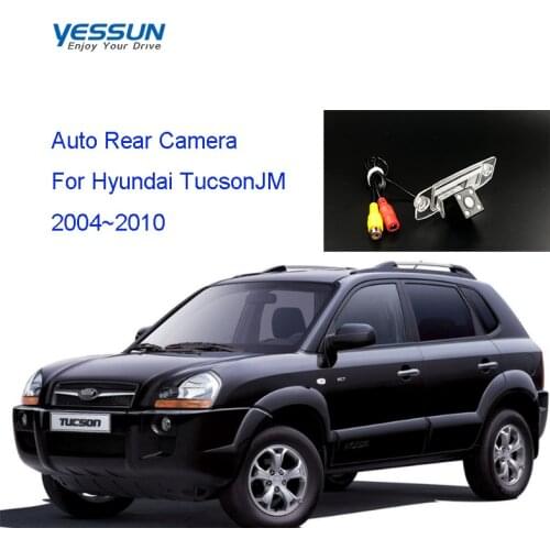 HD Night Vision Reverse Camera For Hyundai Tucson JM 2004 2005 2006 2007 2008 2009 2010 backup camera/CCD rear camera