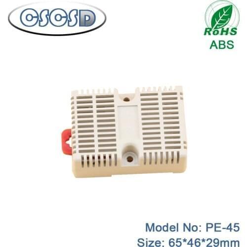 A pcs/lot 65*46*29mm CSCSD Injection molded power enclosure mould electrical equipment supplies plastic enclosures abs din rail