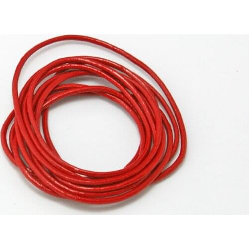 Fashion Design 1mm Genuine Leather Cord 1meter/lot Jewelry Findings beading Stringfor DIY fashion Bracelet & Necklace Making