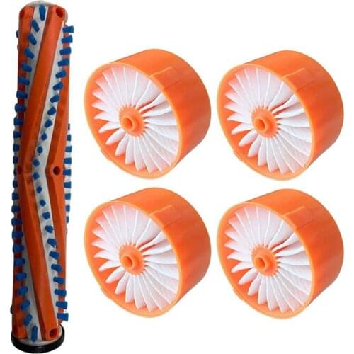 Filter and Microphone Brush Set for Black + Decker Powerseries Cordless Vacuum Cleaner BSV2020G, 4 Pieces