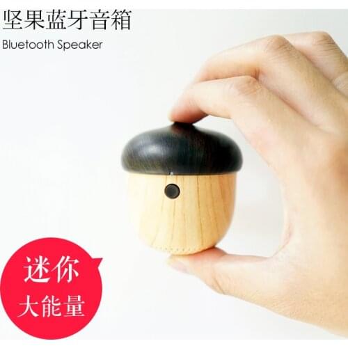 NEW Acorn Speaker + Bluetooth MINI Portable speaker wireless Bluetooth speakers with mic special love gift