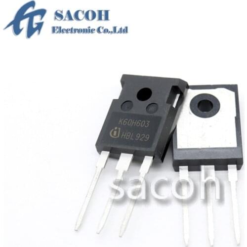 New Original 5PCS/Lot IKW60N60H3 K60H603 IKW60N60 or IGW60N60H3 G60H603 60N60 TO-247 60A 600V Power IGBT Transistor