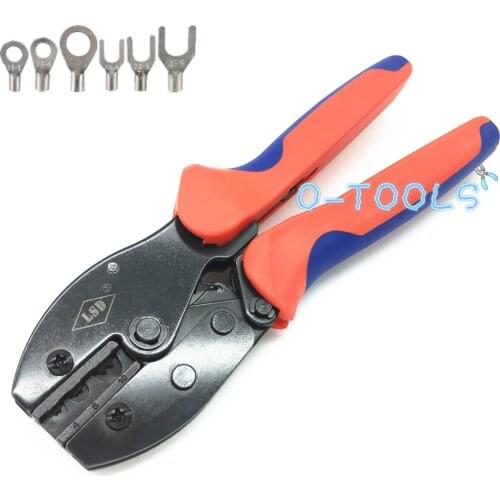 Manual electrician cable lug crimping tools 4-10mm2 11-7AWG non-insulated connectors crimping plier LY-102