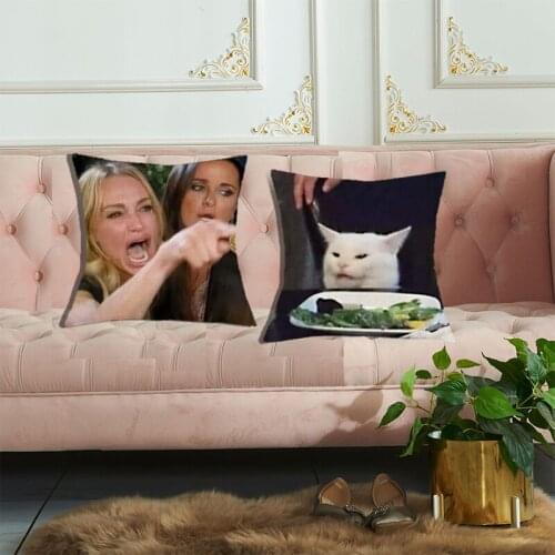 Modern Cool Home Decor Letter Print Decorative Pillowcase Sofa Chair Car Seat Cushion Covers 45*45 CM Gift