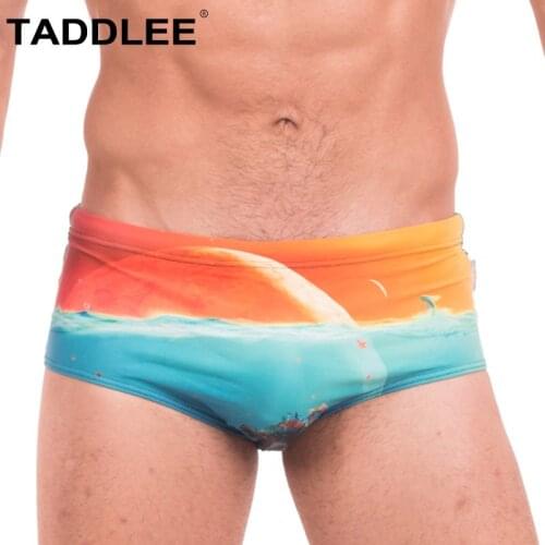 Taddlee Brand Sexy Mens Swimwear Swimsuits Swim Briefs Bikini Swimming Surf Board Boxer Shorts Trunks Gay Penis Pouch Bathing