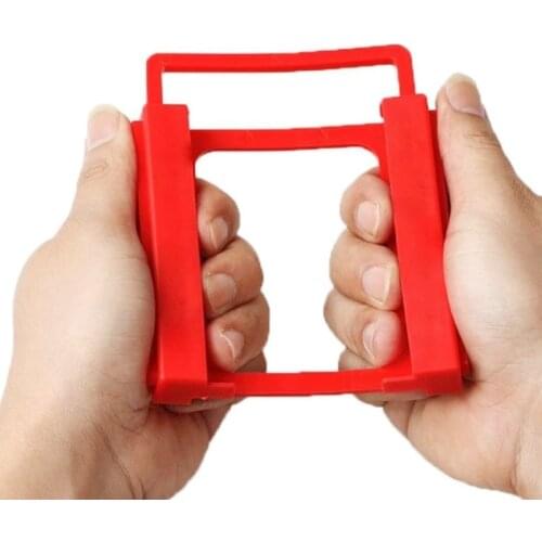 28EA Universal 2.5" To 3.5" Ssd Hdd Environmental Plastic Adapter Mounting Bracket Hard Disk Holder for Desktop PC