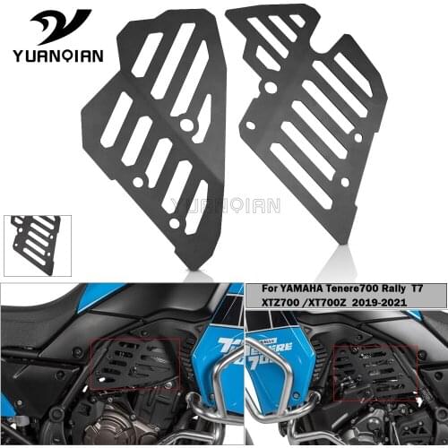 Motorcycle Protector Crap Flap TENERE700 For YAMAHA TENERE 700 XTZ700 XT700Z 19-2021 Engine Guard Bashplate Cover Mud Crap Flap