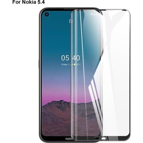 2PCs For Nokia 5.4 Glass Tempered Cover Tempered Glass Film For Nokia5.4 Protection Screen Protector Protective Film