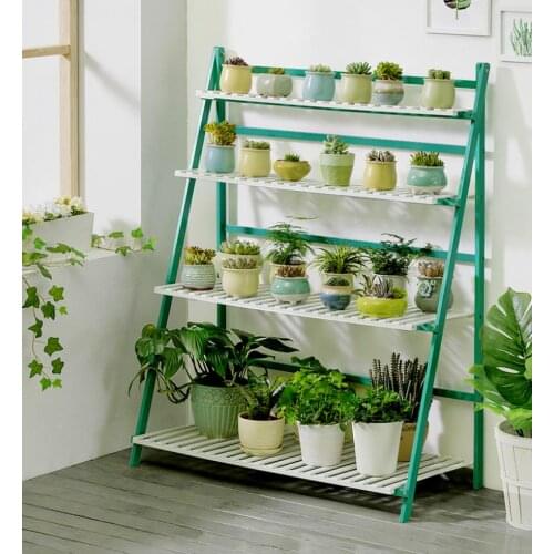 3 Layer Plant Shelf Large-Capacity Flower Pot Storage Strong Stable Plant Stand Home Garden Landscape Decoration Finishing Rack