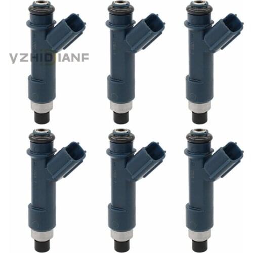 6pc 23250-31010 23209-39015 fuel injectors for T-OYOTA Land Cruiser P-rado / FJ Cruiser / 4RUNNER / H-ilux 4.0L 1GR