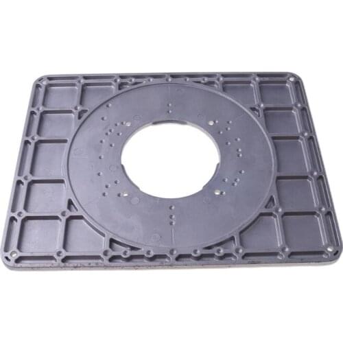 Aluminum Router Table Insert Plate Trimmer Engraving Machine Woodworking Bench L4MF