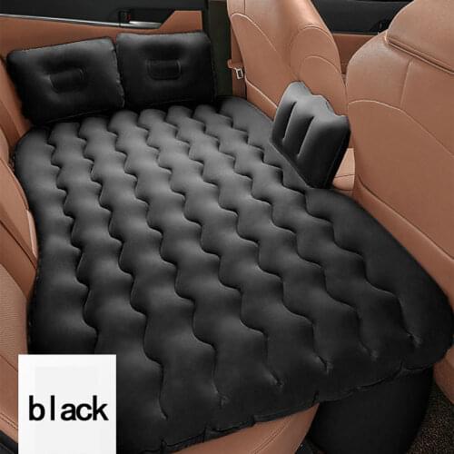 Car inflatable travel mattress universal rear seat sofa cushion outdoor multifunctional car inflatable mattress camping mat