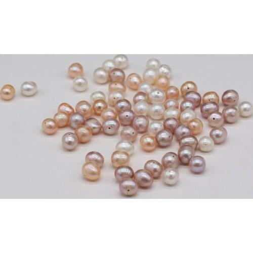 2021 New Natural Freshwater Pearl Loose Spacer Beads for Jewelry Making DIY Elegant Necklace Bracelet Accessories Wholesale Gift