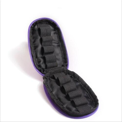 Essential Oil Collecting Case 10 Bottles Perfume Oil Essential Storage Box Travel Portable Carrying Holder Keychain 5 Colors